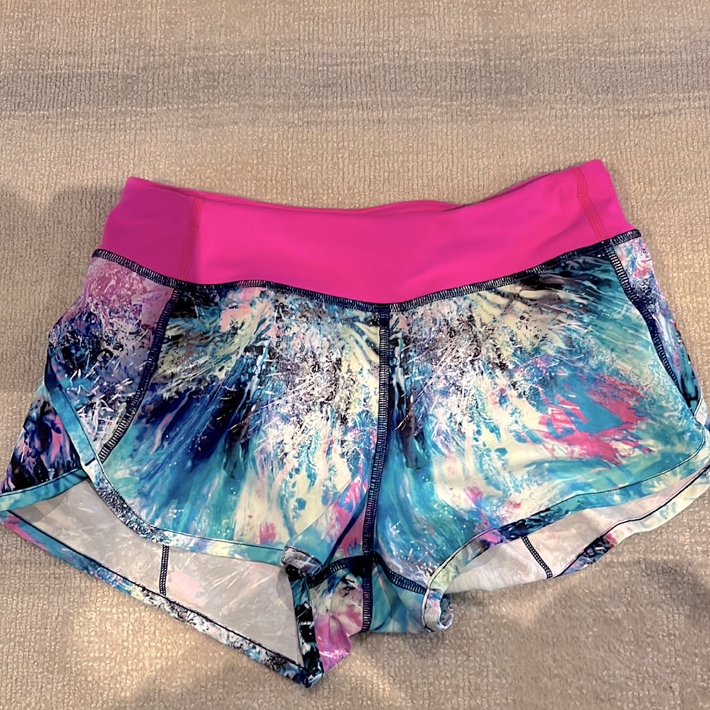 Adorable and cheap size 12 Ivivva by lululemon Firework Shorts